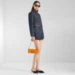 Fendi Baby B. Dark orange leather mini-bag - Image 4
